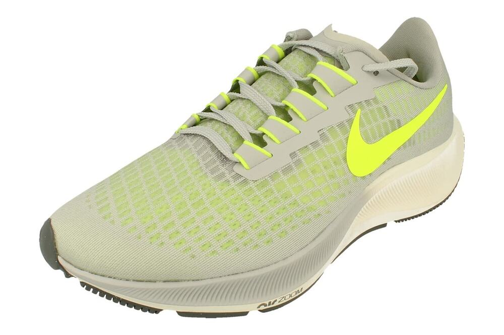 Nike Air Zoom Men's Pegasus 37 Grey Fog VoltSmoke Grey sail Running Shoe Size 12